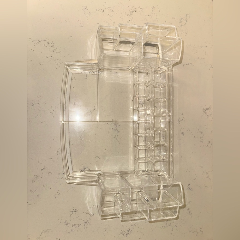 The Container Store Clear Makeup Organizer